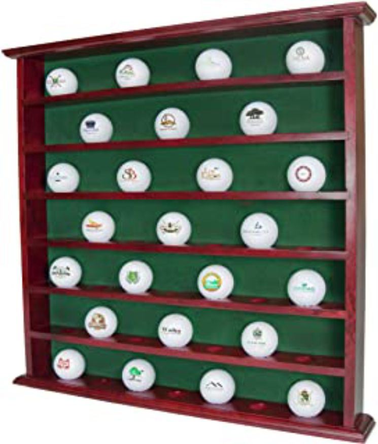 Golf Ball Display Cabinet