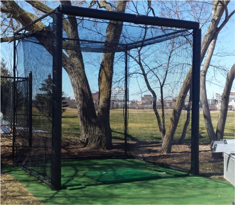 custom golf cage