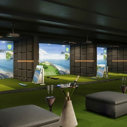 Golf simulator for businesses