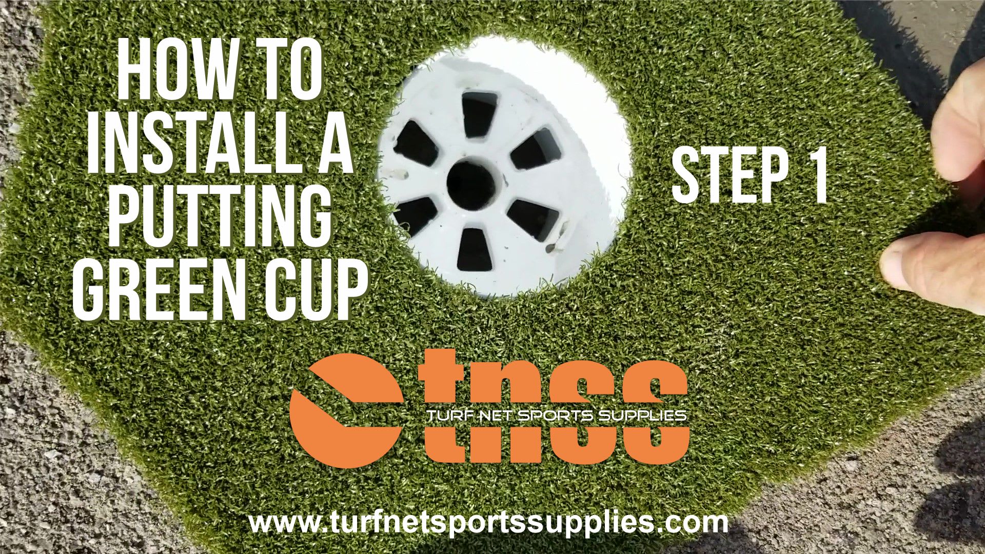 Putting Green Cups Installation Instructions Turf Net Sports Supplies