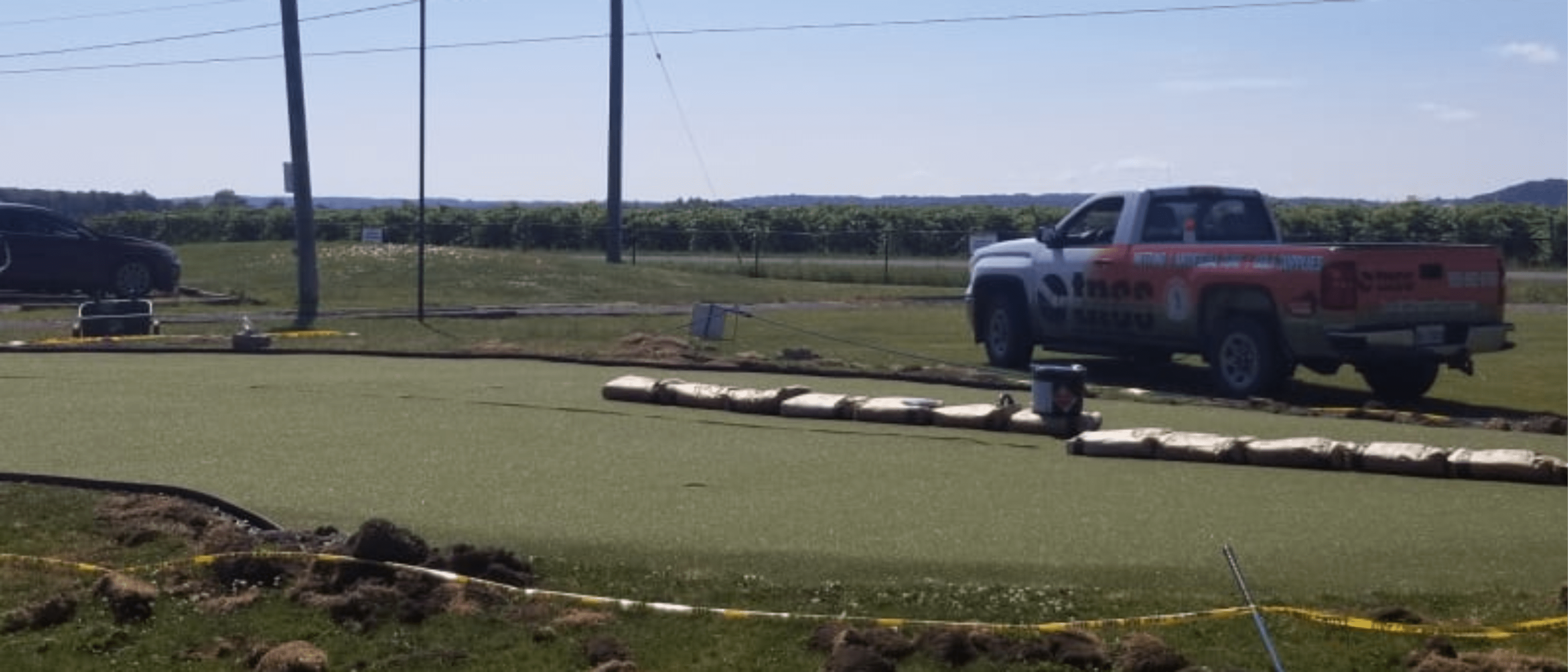 turf net installation